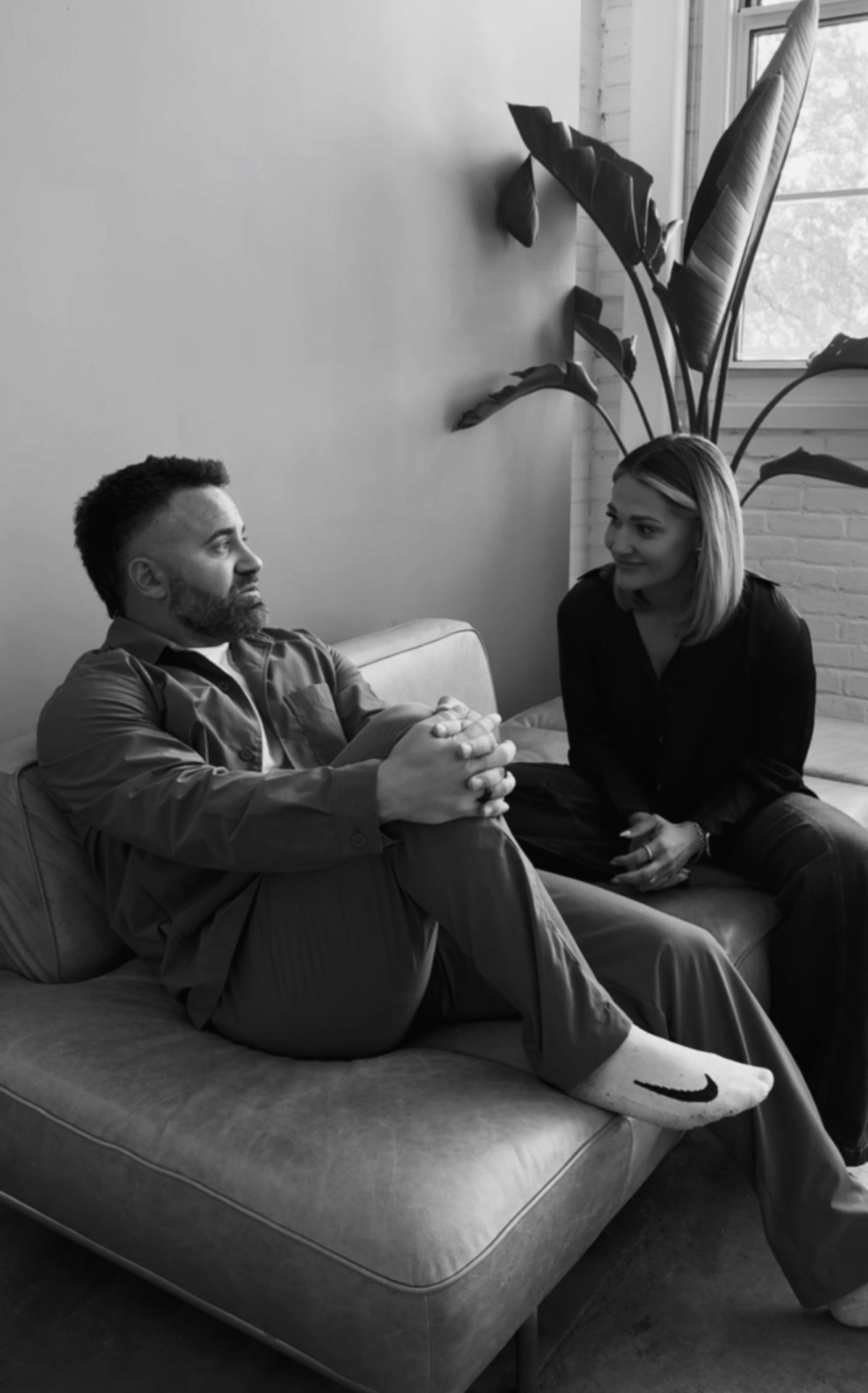 James and Brit Powell in conversation